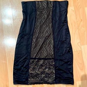 Sexy Black & Gold Pencil Skirt